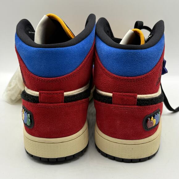 NIKE AIR JORDAN 1 Mid SE Fearless Blue The Great CU2805-100 Men’s Size 10 NWT - Picture 5 of 12